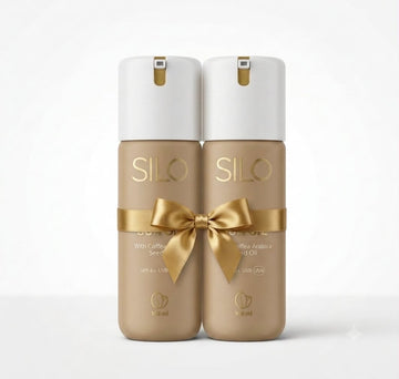 Silo Coffee Tanning Oil SPF 8, 100 ML X2