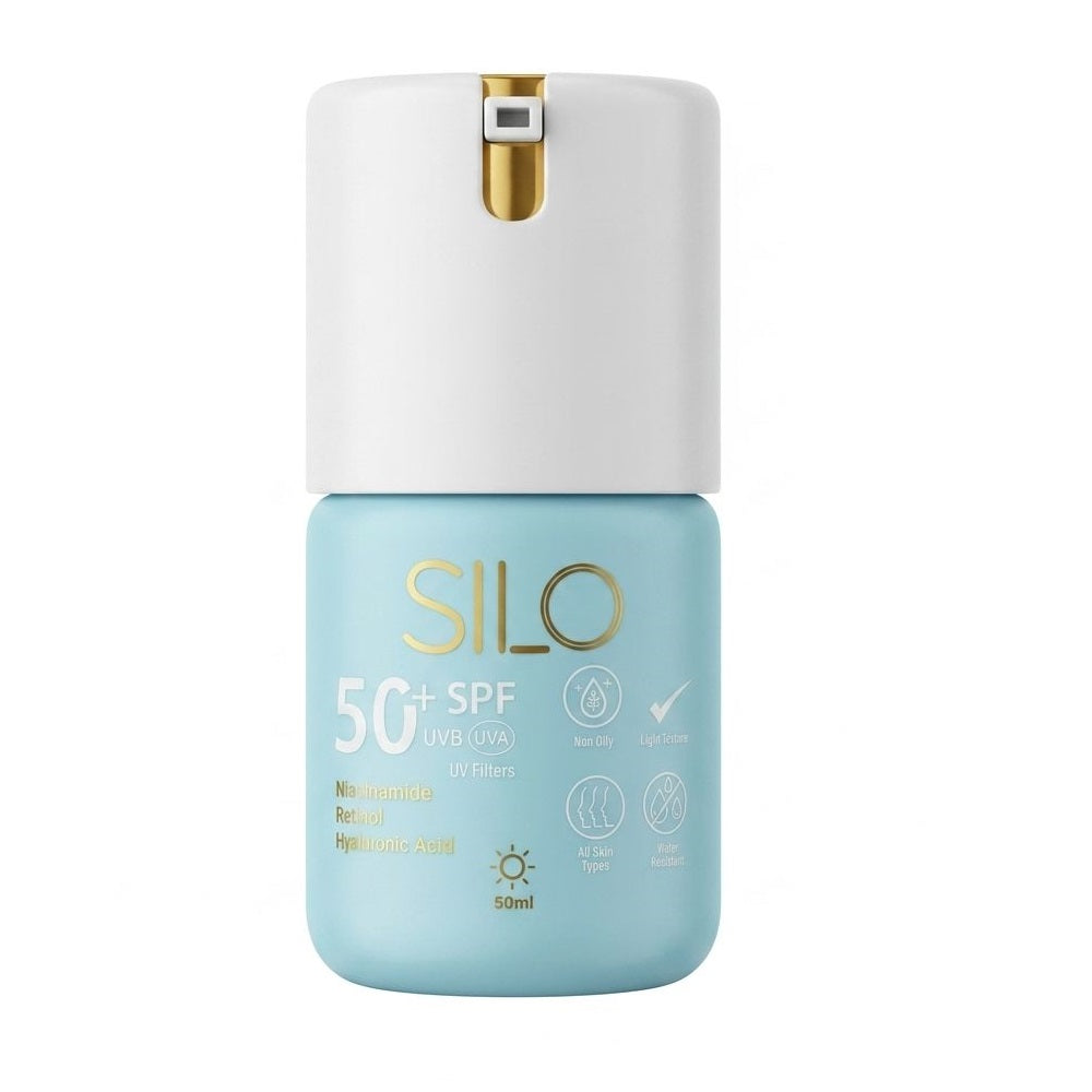 Silo Sunscreen Broad-Spectrum SPF50+ Lightweight Fluid 50 ML