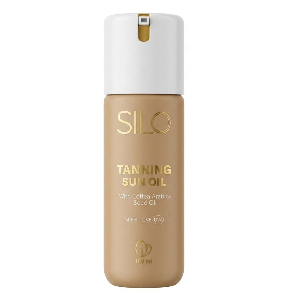 Silo Coffee Tanning Oil SPF 8, 100 ML